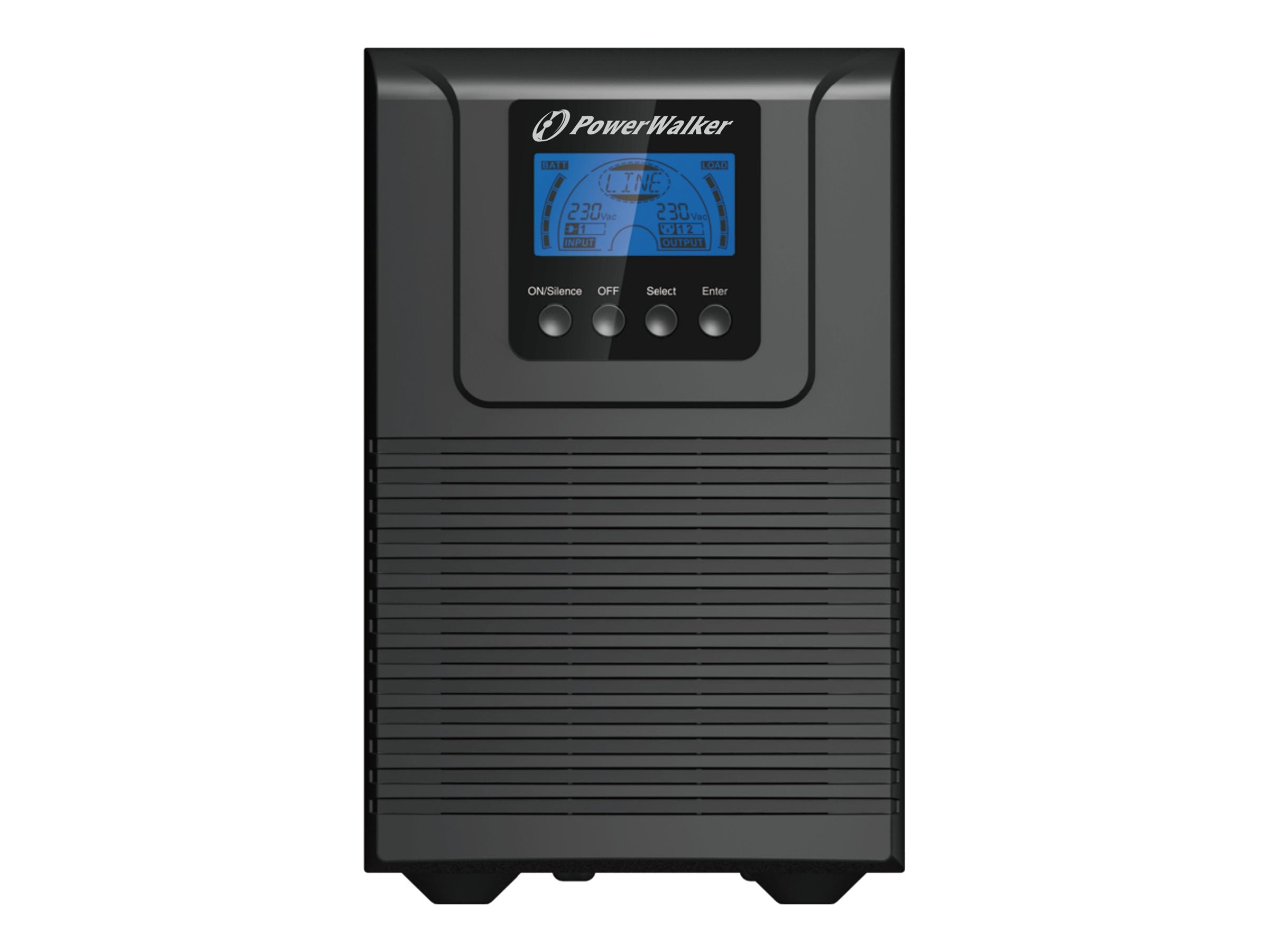 POWERWALKER VFI 1000 TGB 1000VA / 900W Online USV Vorderansicht