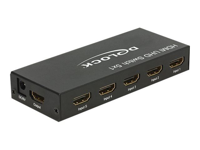 DELOCK Switch HDMI 5 in > 1 out HDMI 4K UHD - Verpackung