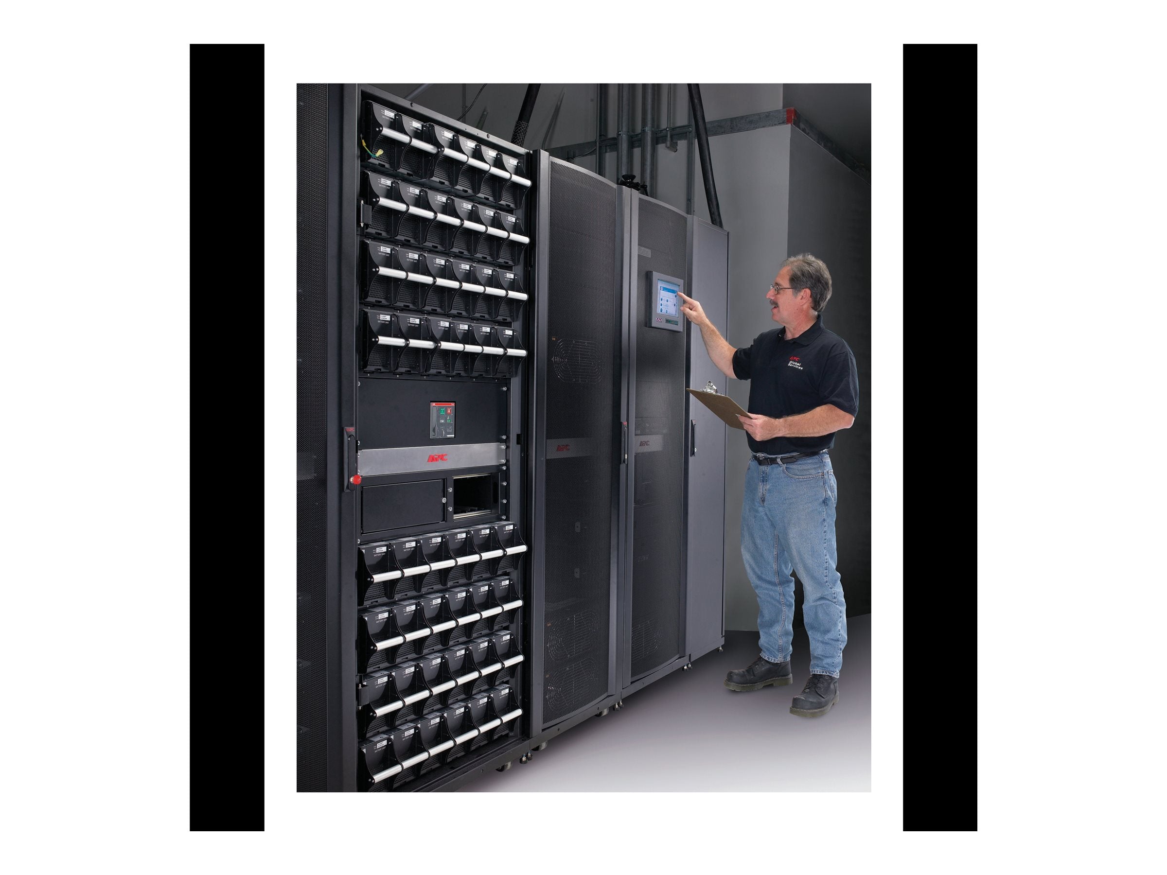 APC Scheduled Assembly Service für Symmetra PX 80/96 kW UPS - Vorderansicht