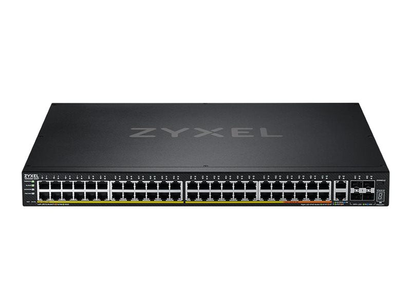 ZYXEL XGS2220-54HP L3 Access Switch Rückansicht