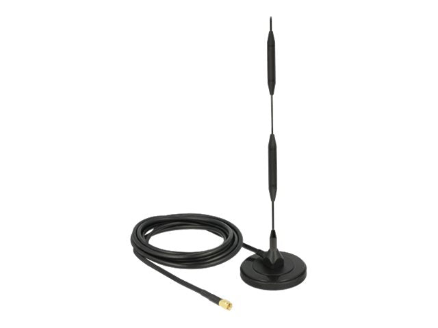 DELOCK LTE Antenne SMA Stecker 5dBi starr omnidirektional Vorderansicht