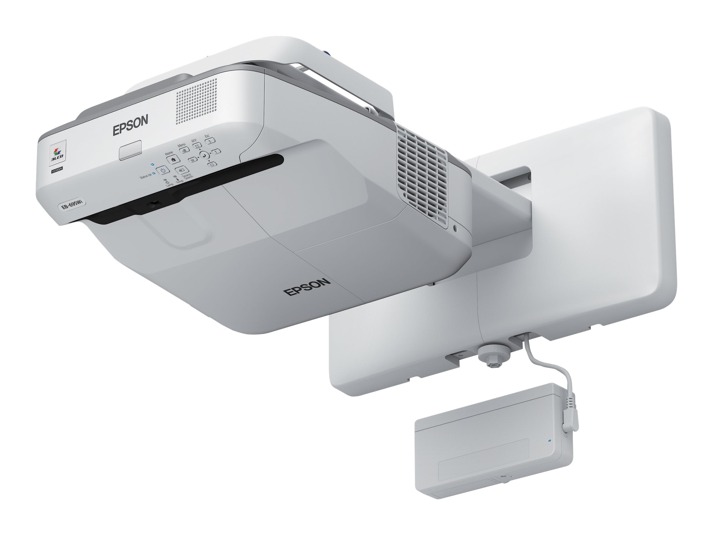 EPSON EB-695Wi 3LCD WXGA interaktiver Ultrakurzdistanzprojektor Vorderansicht