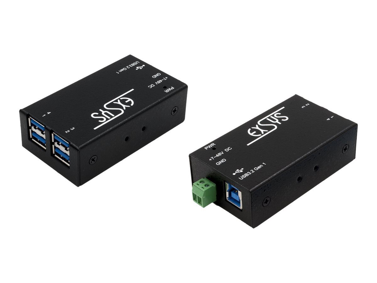 EXSYS EX-1181HMS 4 Port USB 3.2 Gen1 HUB Detailansicht