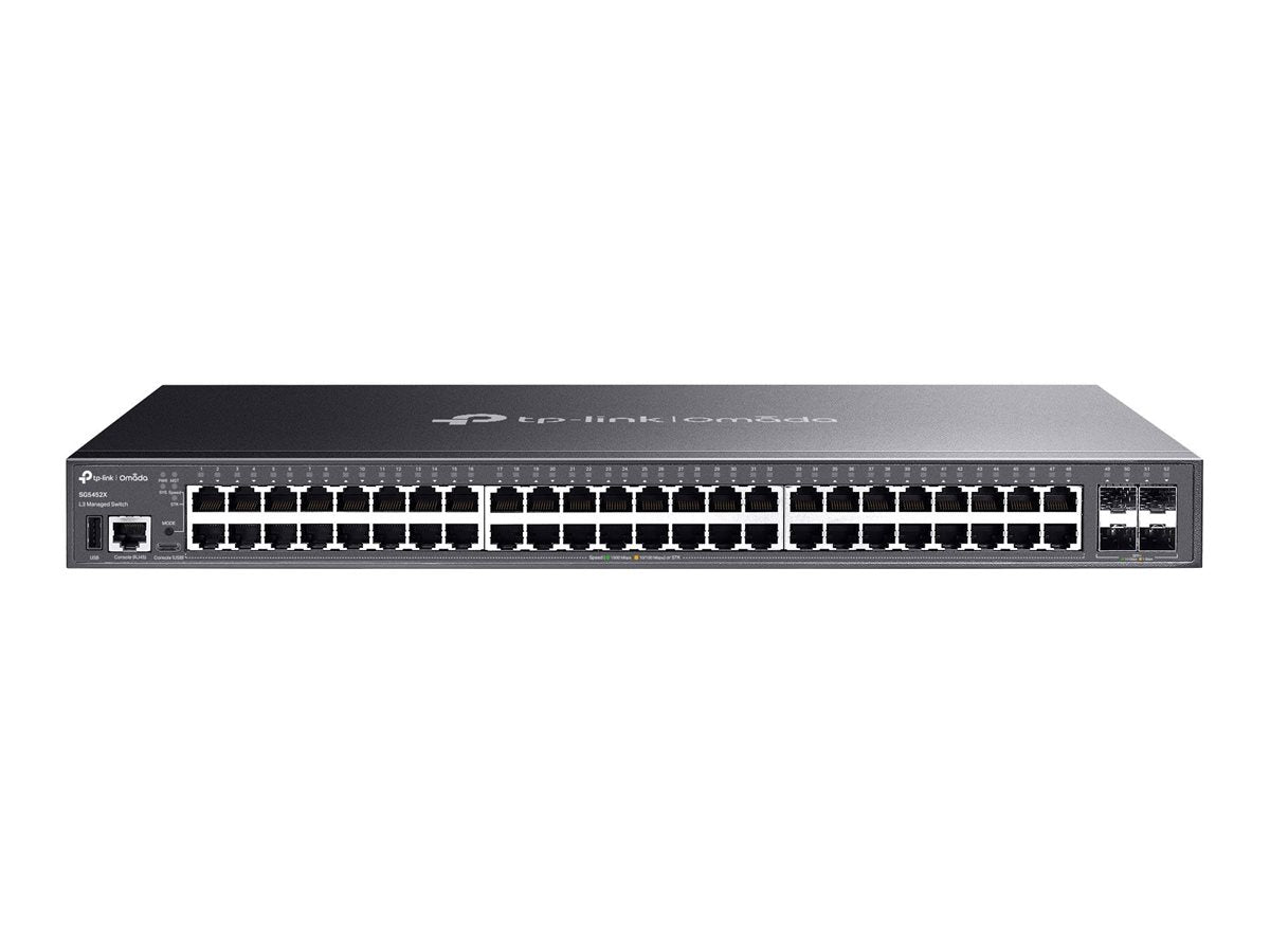 TP-LINK SG5452X Omada 48-Port Gigabit Switch Vorderansicht