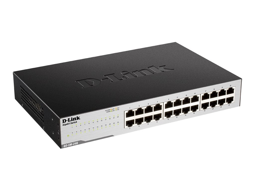 D-LINK GO-SW-24G Rückansicht