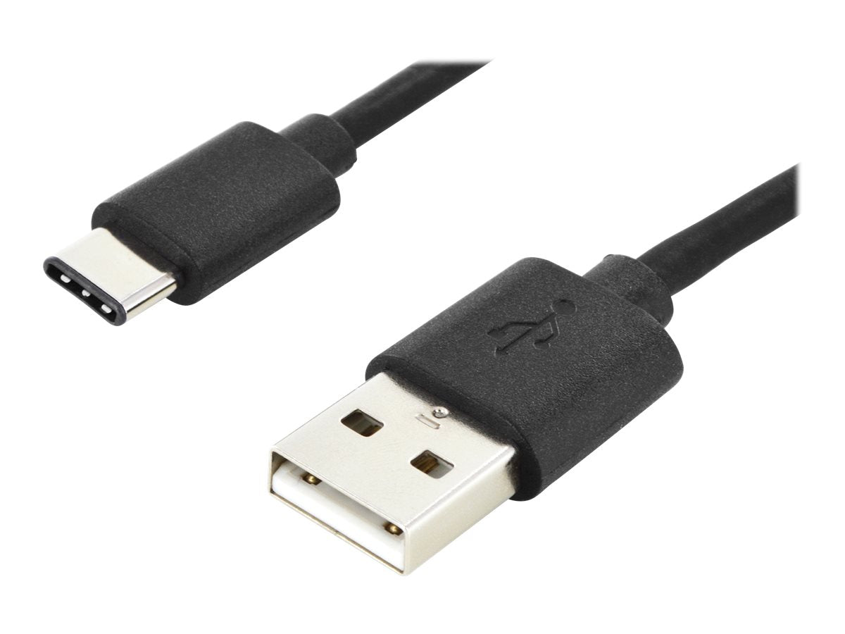 DIGITUS USB Type-C Verbindungskabel Typ C auf A Vorderansicht