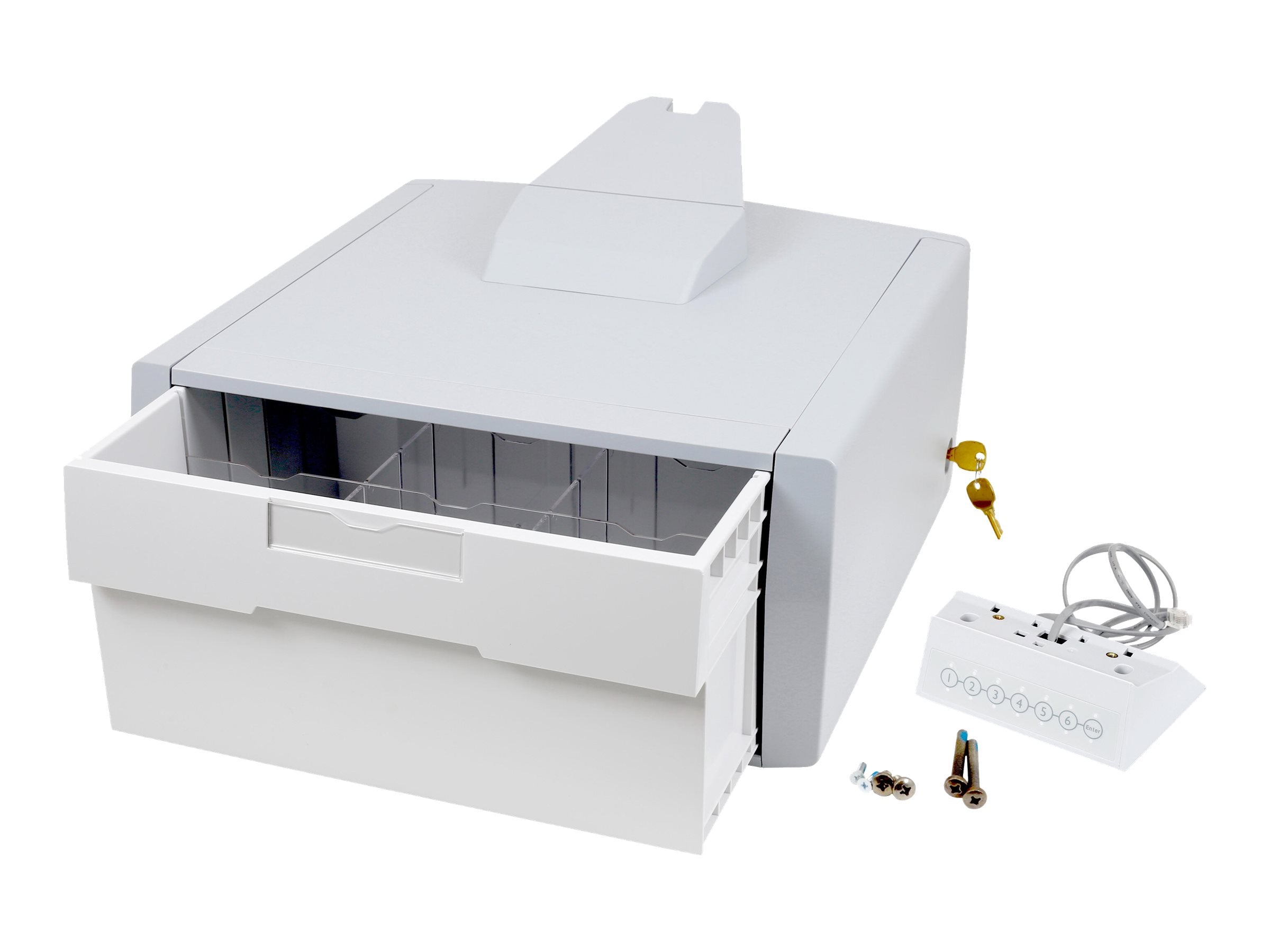 ERGOTRON SV44 Primaere hohe Einzelschublade Vorderansicht