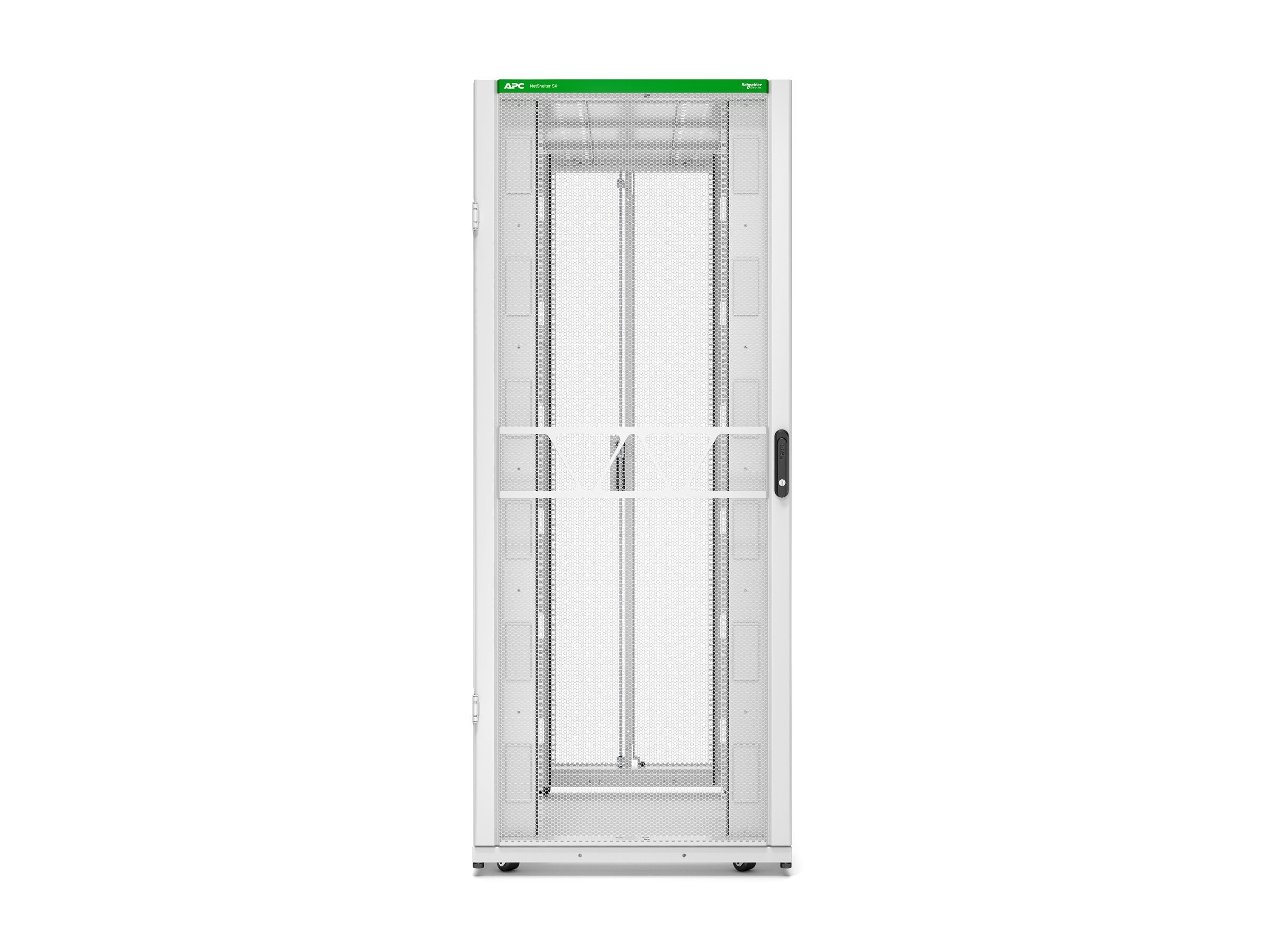 APC NetShelter SX Gen 2 Rack cabinet 1991H x 800W x 1200D mm with sides floor-standing white 42U 19 TAA Compliant
