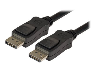 EFB DisplayPort Anschlusskabel 4K60HZ schwarz 1m Vorderansicht