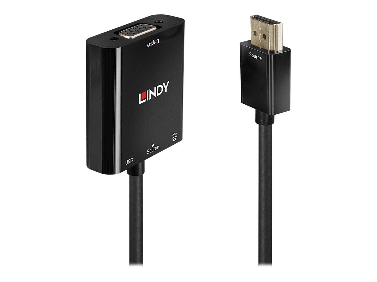 LINDY HDMI to VGA and Audio Converter 1080p - Vorderansicht
