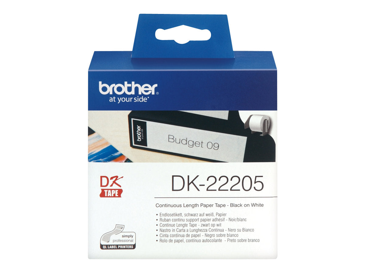 BROTHER P-Touch DK-22205 Endlosetikettenrolle Verpackung