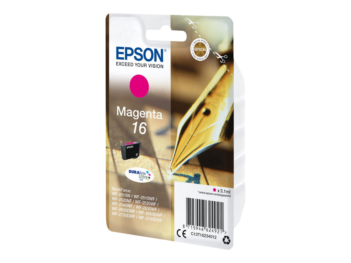 EPSON 1LB 16 Tintenpatrone Magenta - Verpackung