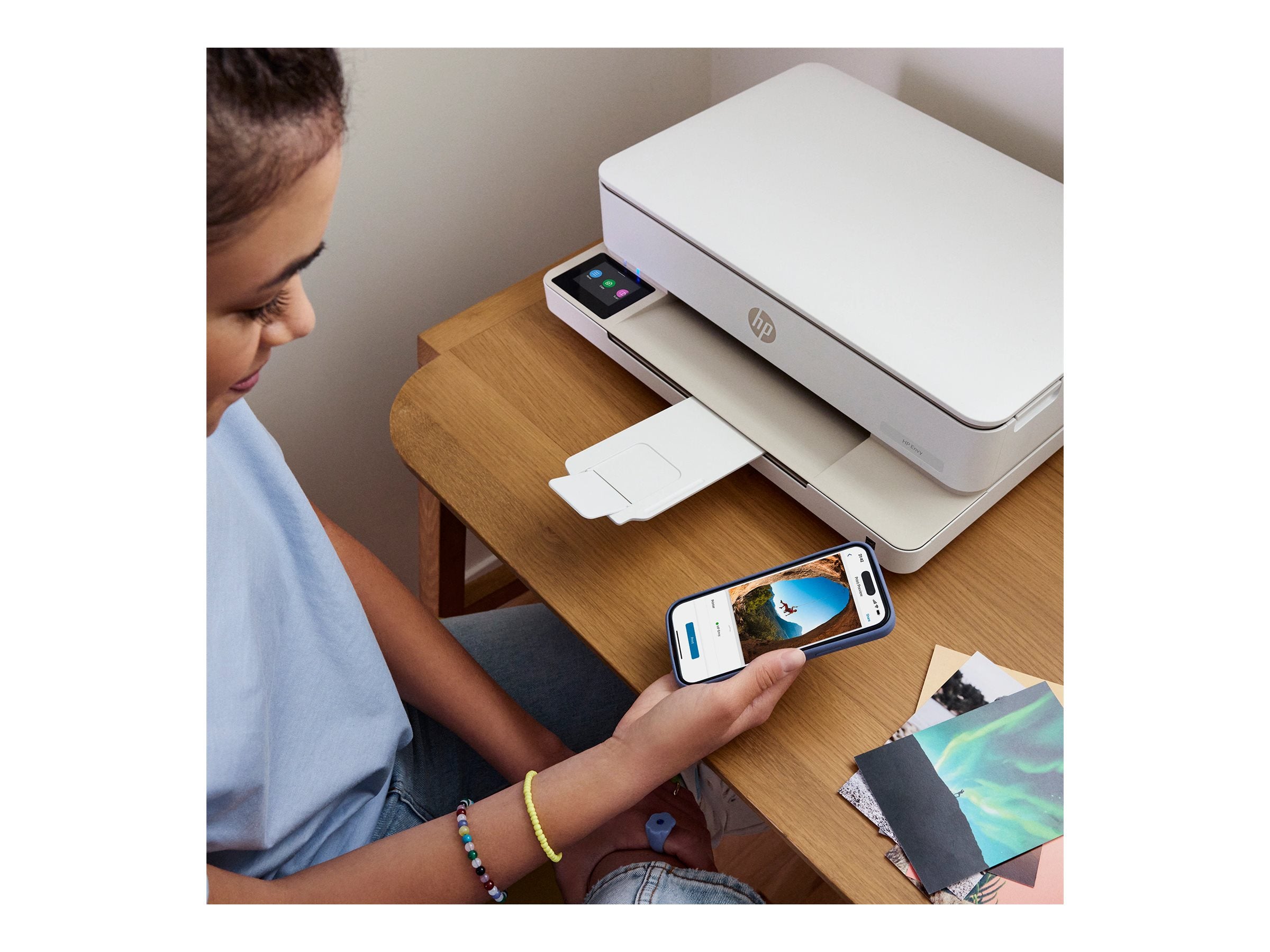 HP ENVY 6120e All-in-One Multifunktionsdrucker Vorderansicht
