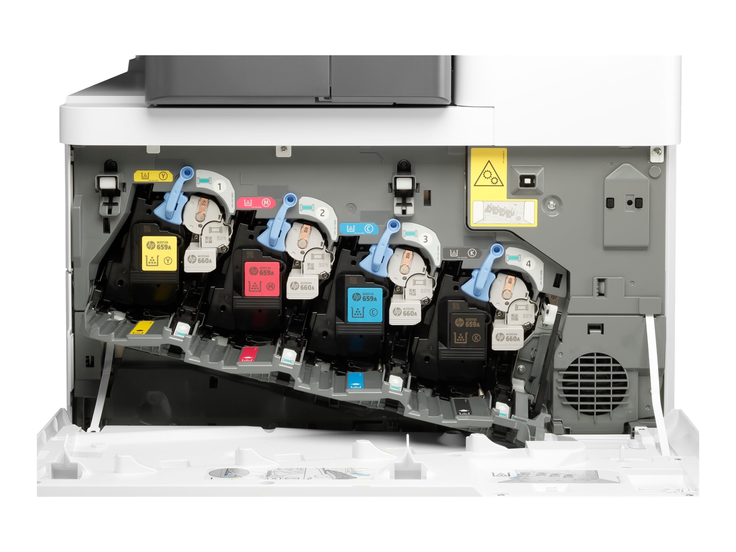 HP LaserJet Enterprise Flow MFP M776zs Multifunktionsdrucker Verpackung