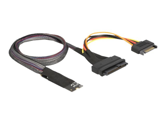 DELOCK M.2 Key M zu U.2 SFF-8639 NVMe Adapter Vorderansicht
