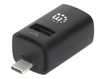 MANHATTAN 3-Port USB Typ-C Kombo-Hub Anschlussansicht