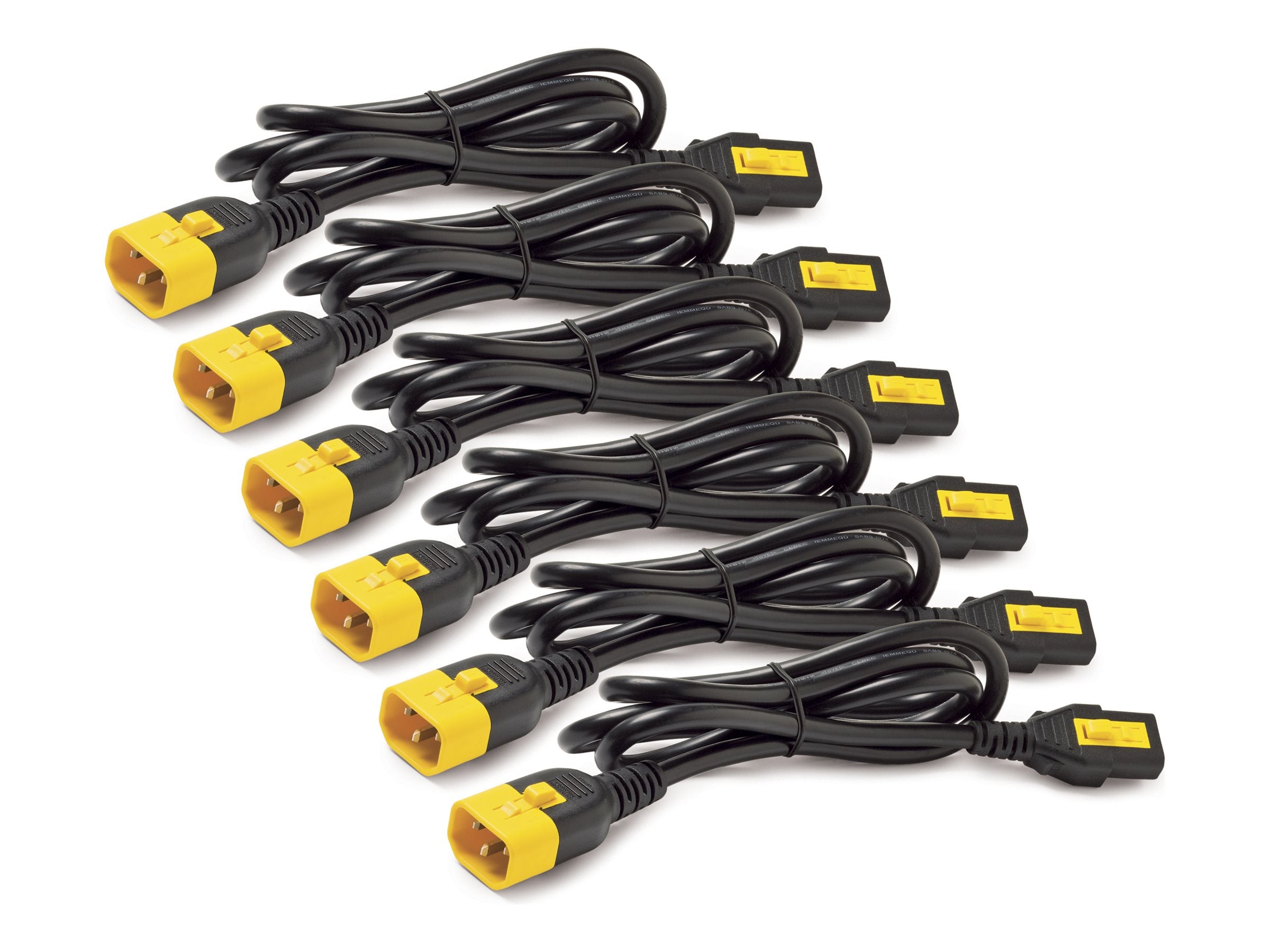 APC Power cable power IEC 60320 C13 to IEC 60320 C14 10 A Black North America