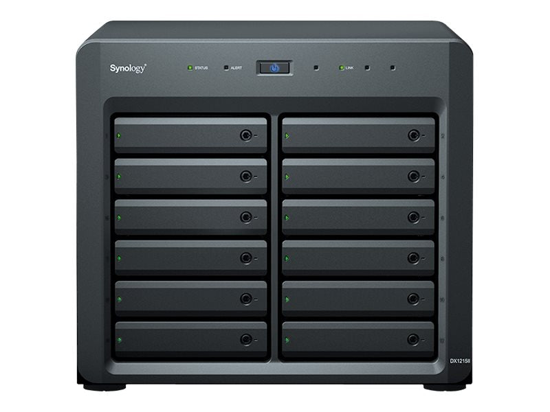 SYNOLOGY DX1215II 12-bay Expansion Unit Vorderansicht