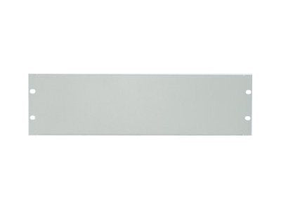 INTELLINET 48,3 cm 19 Zoll Blindabdeckung 4 HE Grau - Vorderansicht