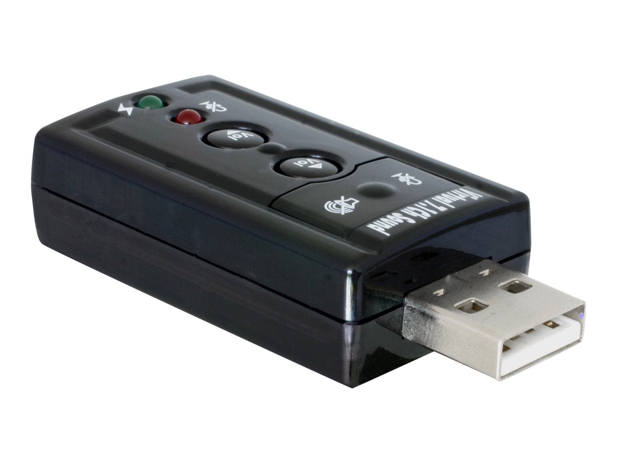 DELOCK USB Sound Adapter 7.1 Vorderansicht