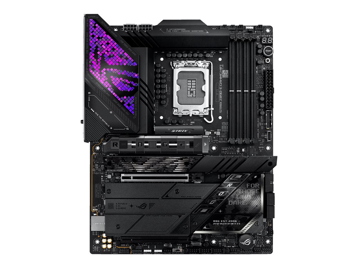 ASUS ROG STRIX Z890-E GAMING WIFI Motherboard Vorderansicht
