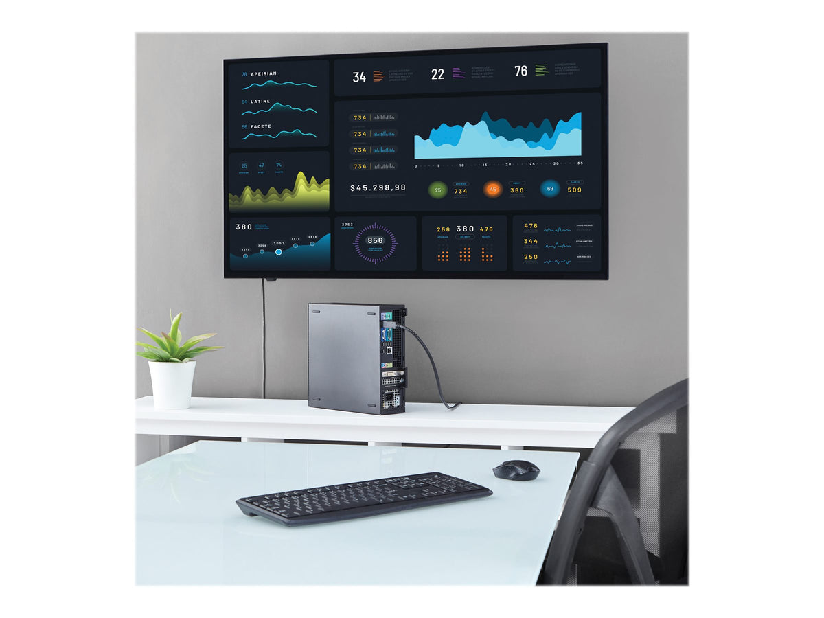STARTECH.COM 1,8m DisplayPort auf DVI Kabel - Vorderansicht