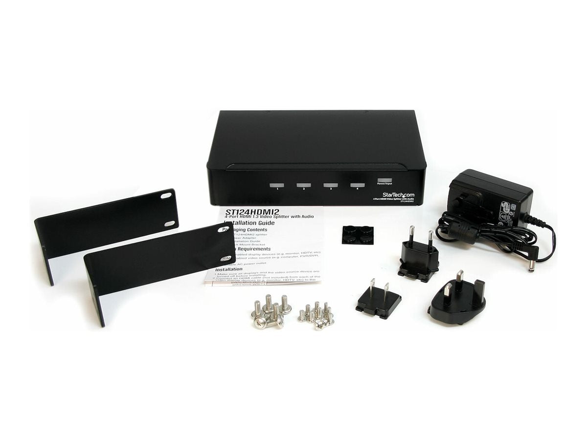 STARTECH.COM 4 Port High-Speed-HDMI Video Splitter Verpackung