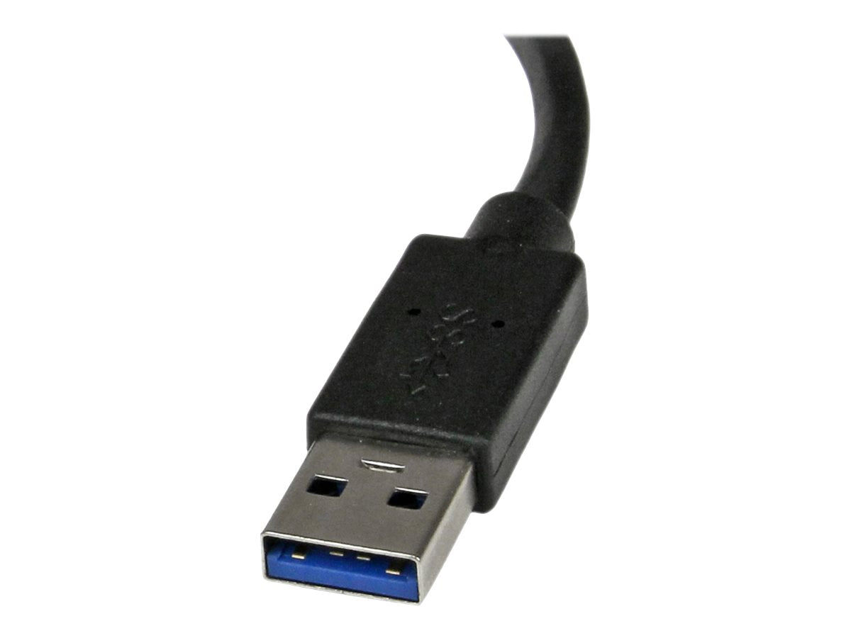 STARTECH.COM Slim USB 3.0 auf VGA Multi Monitor Adapter - Anschlussansicht