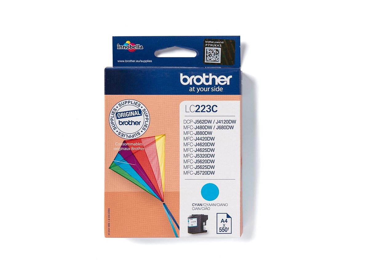 BROTHER LC-223 Tinte cyan Verpackung