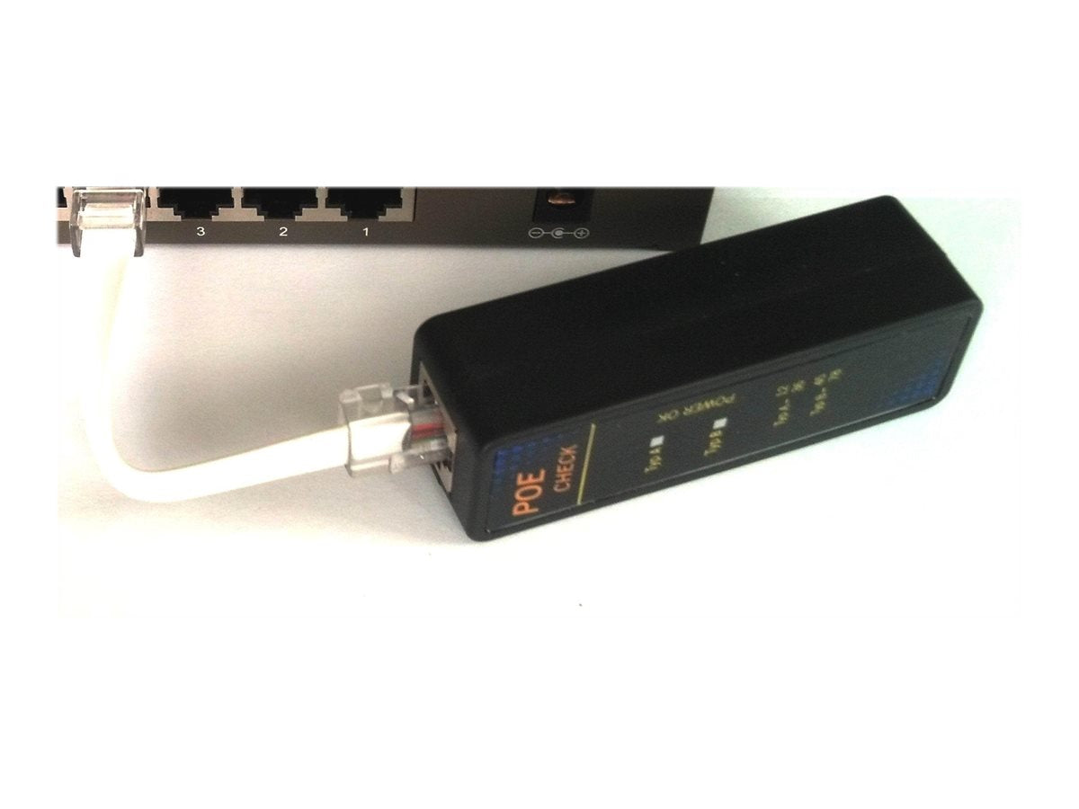 DIGITUS Kabeltester Netzwerk RJ45 BNC Hauptgerät Vorderansicht