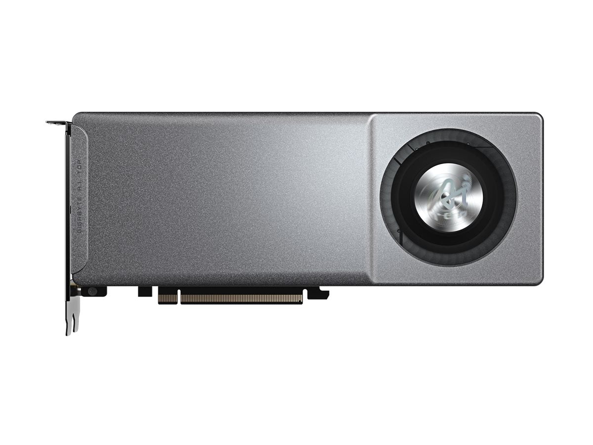 GIGABYTE Radeon AI PRO R9700 AI TOP 32GB GDDR6 Seitenansicht