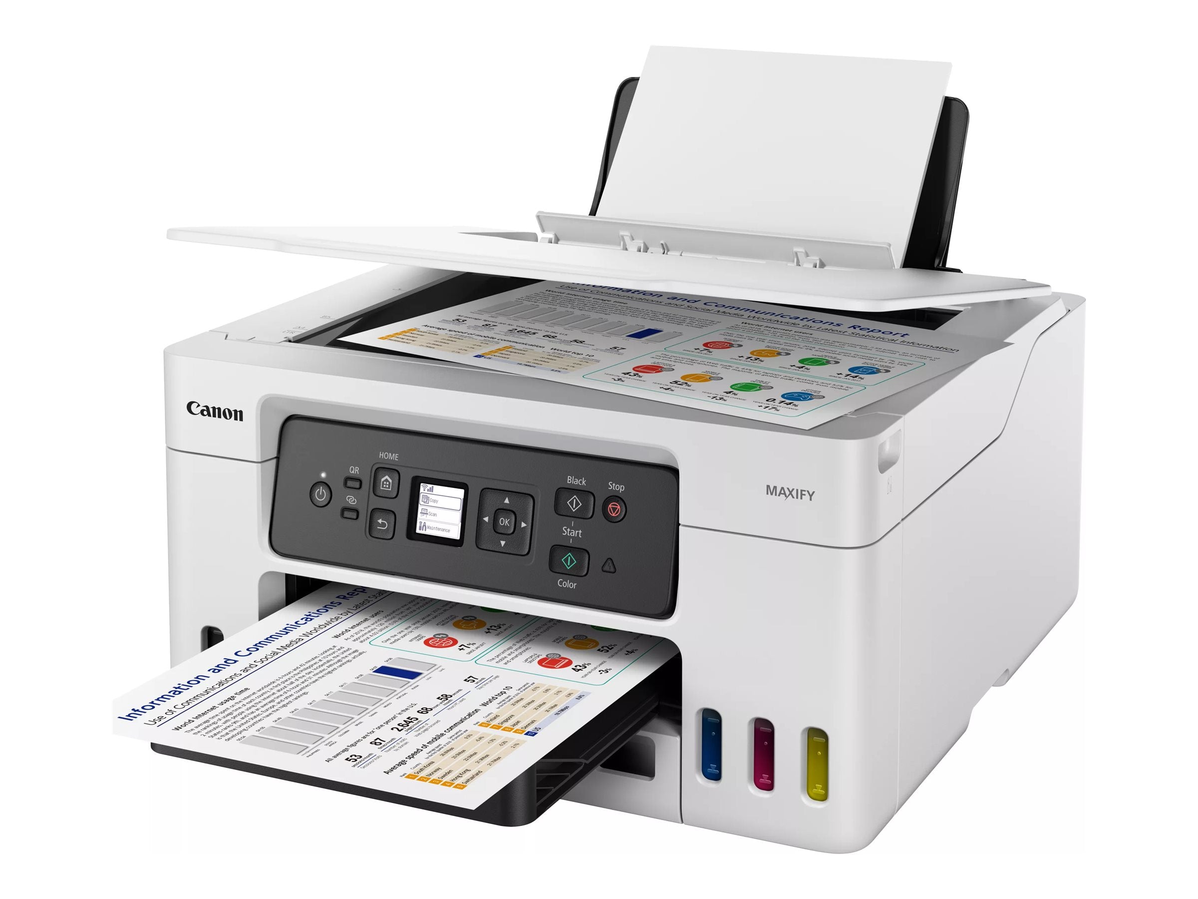 CANON MAXIFY GX3050 Detailansicht der Tintenbehälter