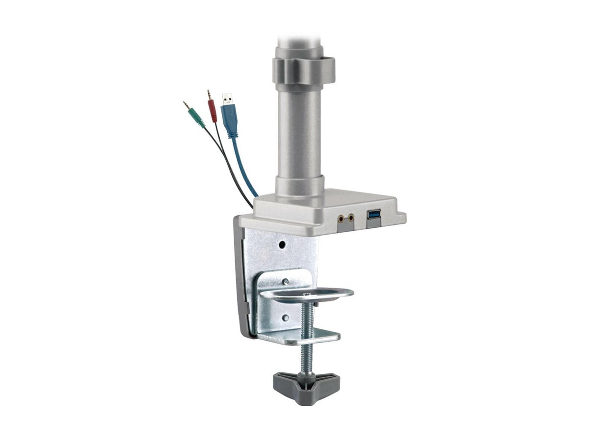 EATON TRIPPLITE Dual-Display Flex-Arm Mount Seitenansicht