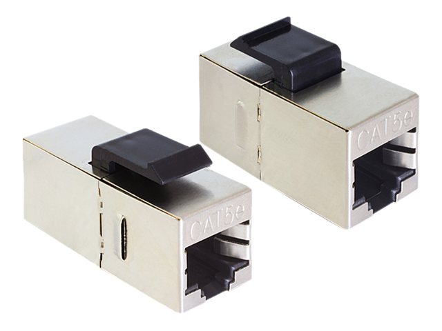 DELOCK Keystone RJ45 Buchse Vorderansicht