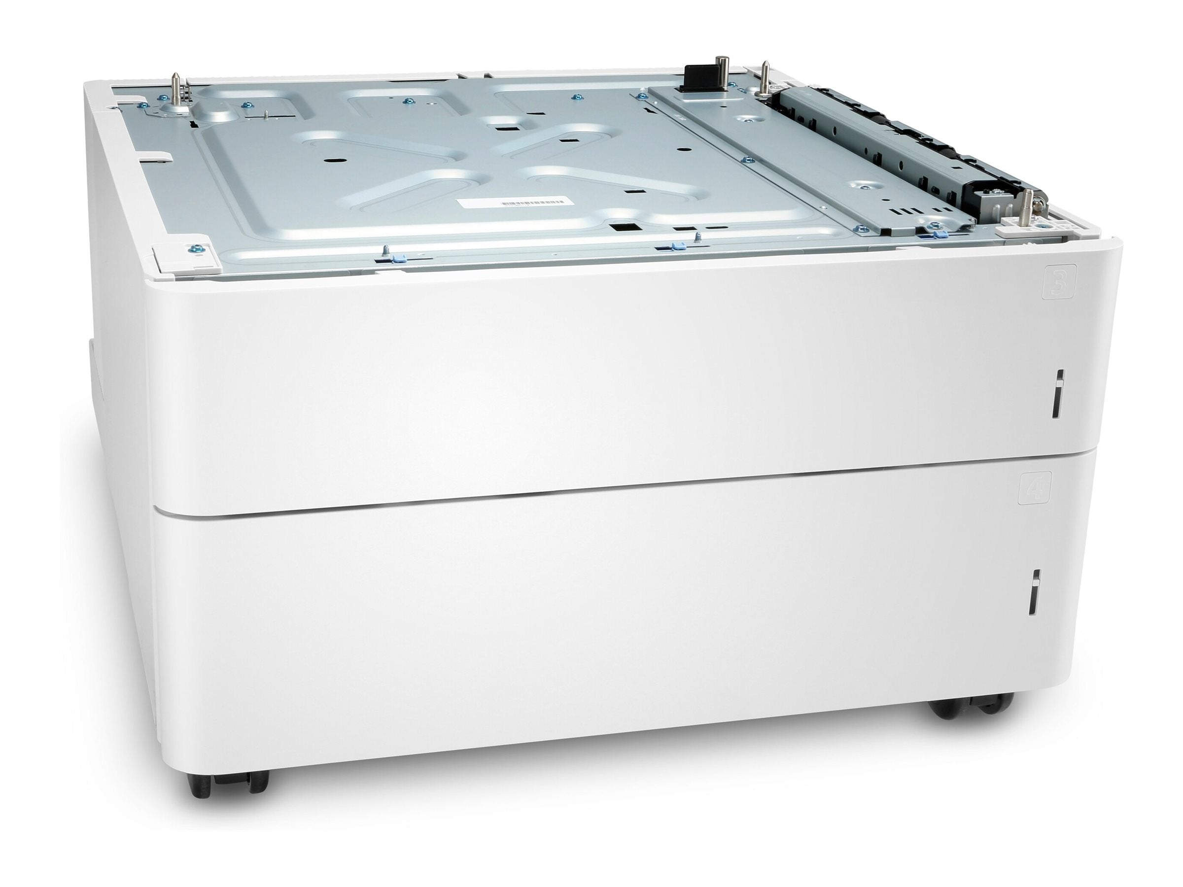 HP LaserJet 2x550 Sht Ppr Tray und Stand - Vorderansicht