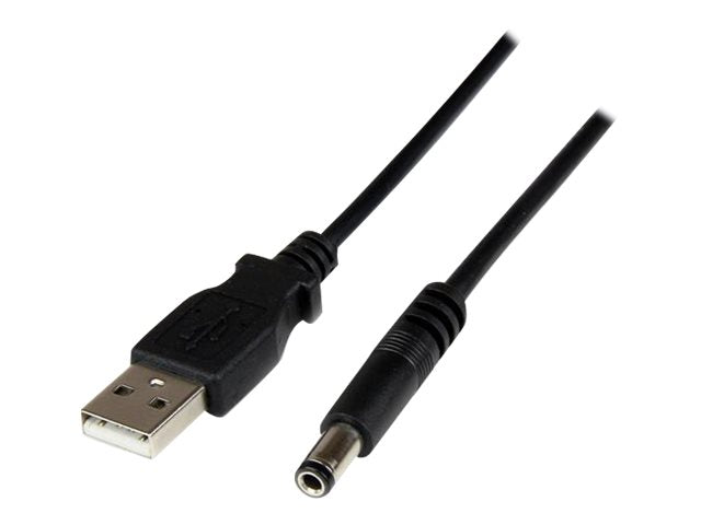 STARTECH.COM USB to 5.5mm Power Cable - Type N Barrel - 1m Vorderansicht