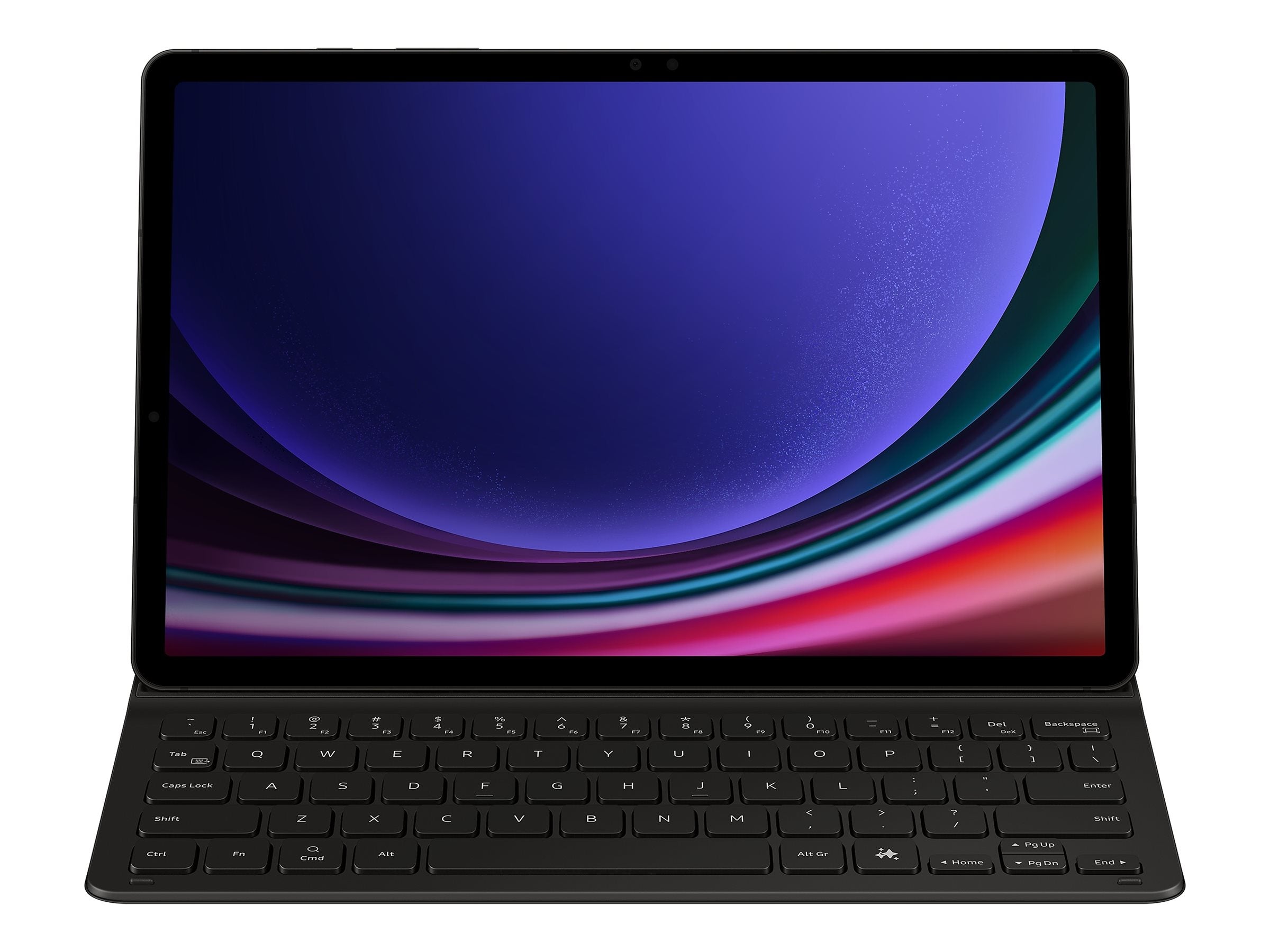 SAMSUNG Book Cover Keyboard Slim für Galaxy Tab S9 - Vorderansicht