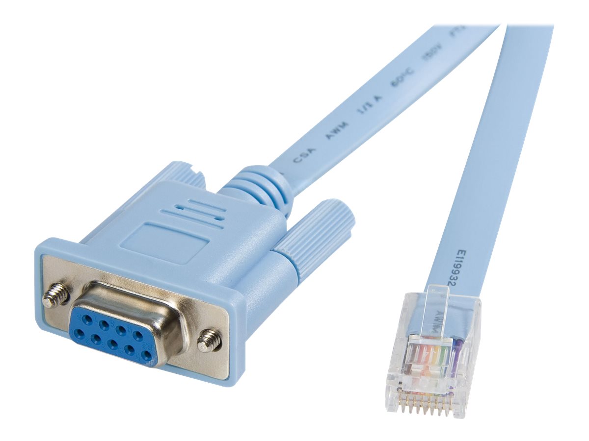 Verpackung des STARTECH.COM 6 ft RJ45 to DB9 Cisco Console Management Router Cable