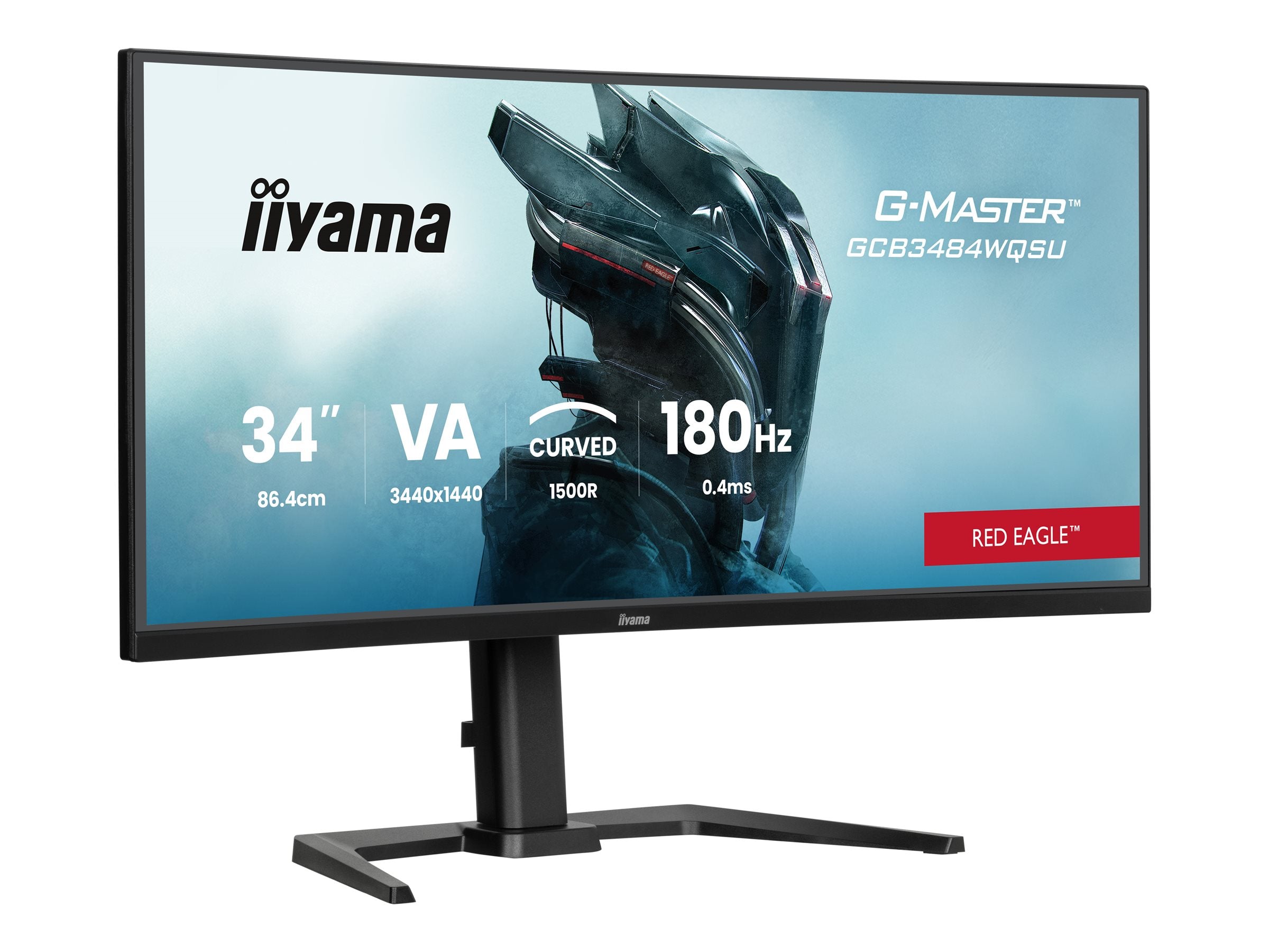 IIYAMA GCB3484WQSU-B1 Monitor Seitenansicht
