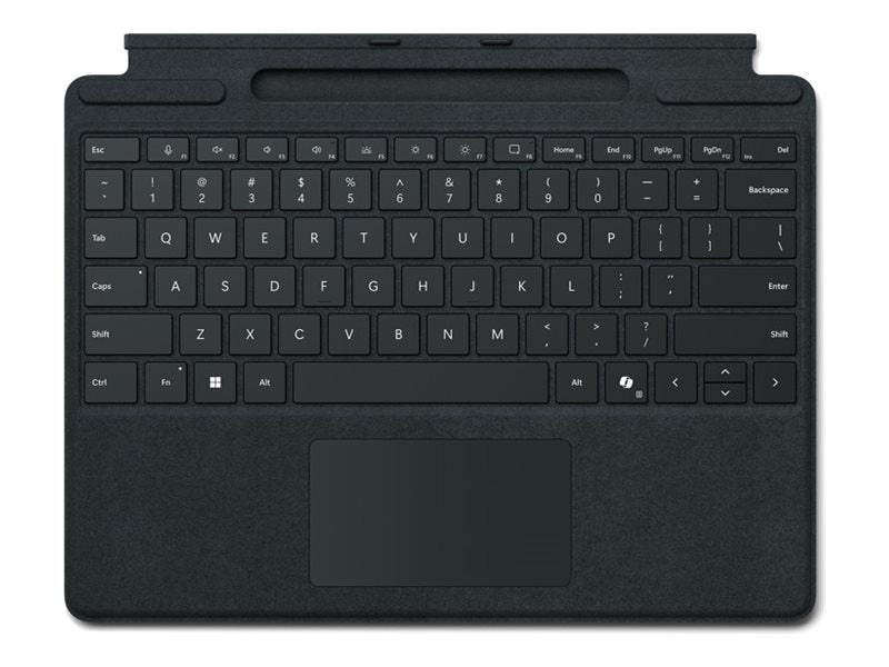 MICROSOFT Surface Pro9/10 Typecover with Slim Pen Storage COMM black France