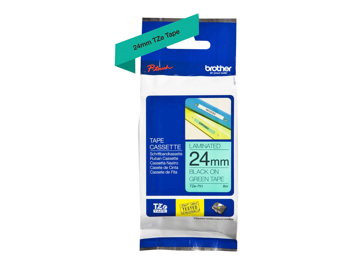 BROTHER P-Touch TZE-751 Schriftband Detailansicht