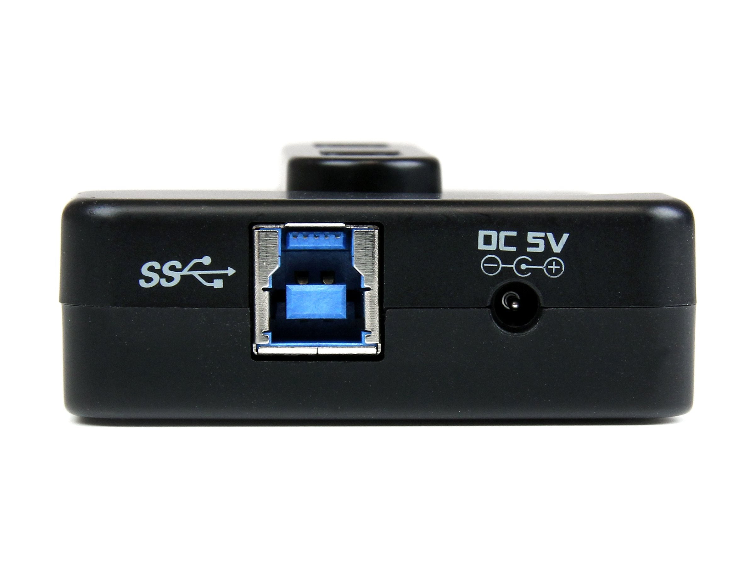 STARTECH.COM 6 Port USB 3.0 Hub Rückansicht