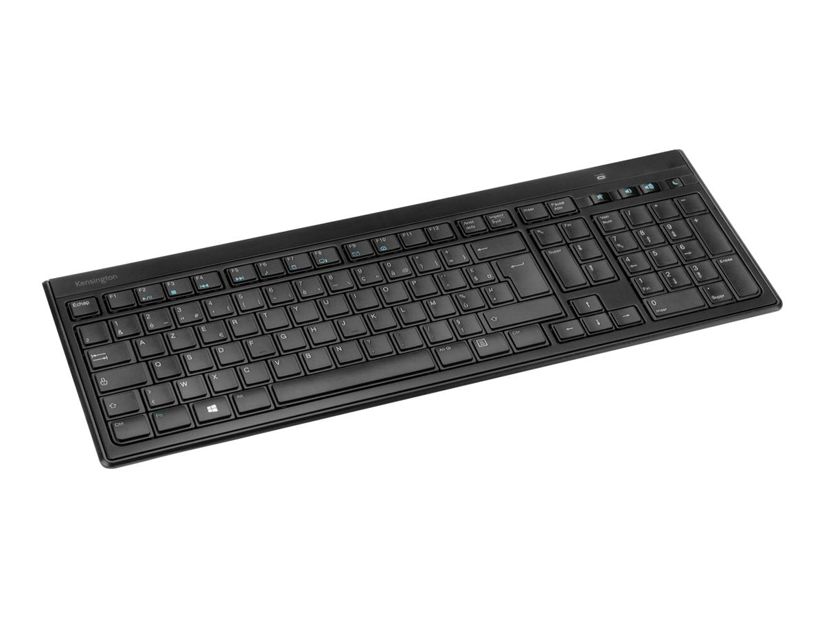 KENSINGTON Advance Fit flache drahtlose Tastatur Seitenansicht