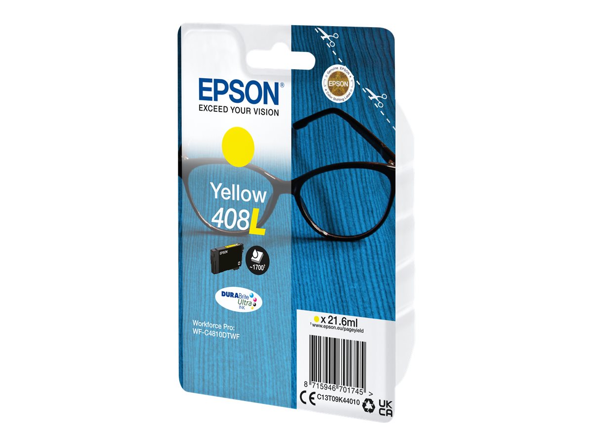 EPSON 6LB Singlepack Yellow 408L DURABrite Ultra Ink Verpackung