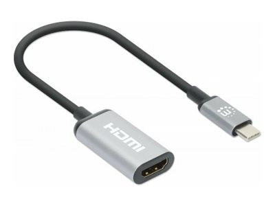 MANHATTAN 4K60Hz USB-C auf HDMI-Adapter Detailansicht