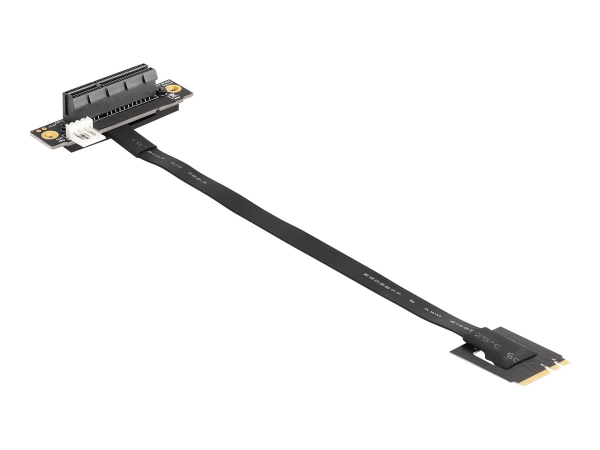 DELOCK M.2 Key A+E zu PCIe x4 NVMe Adapter Vorderansicht