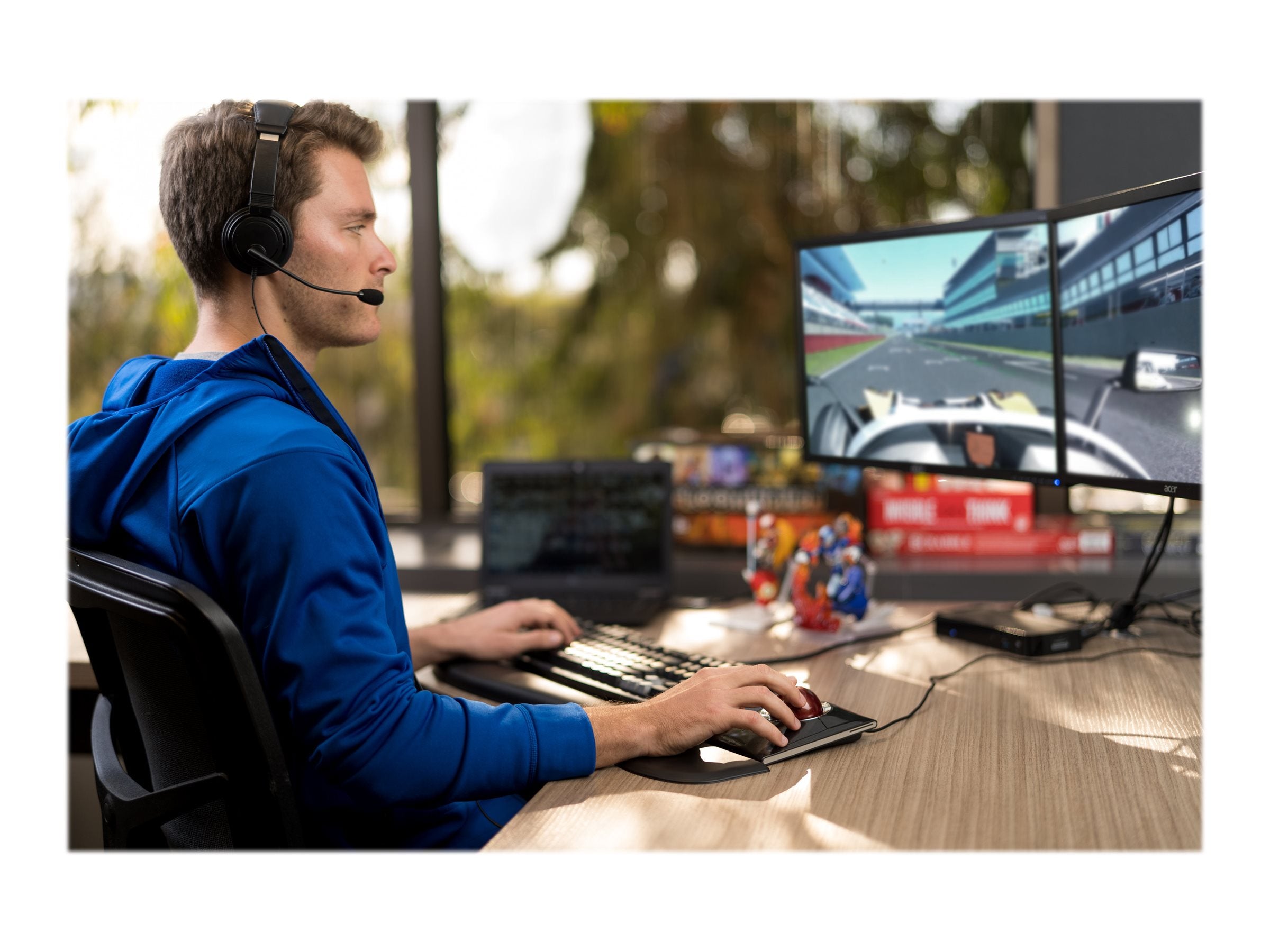 KENSINGTON USB HiFi Headphones seitliche Ansicht