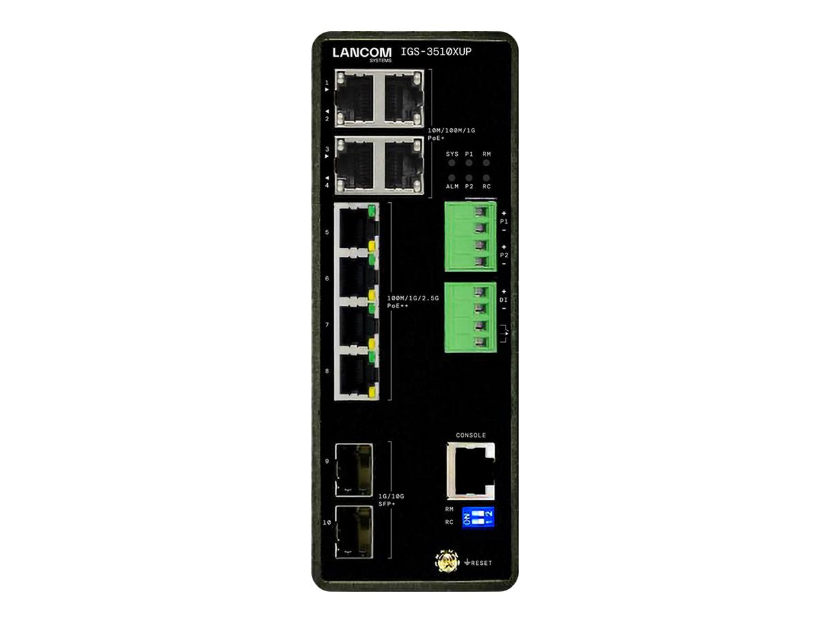 LANCOM IGS-3510XUP managed access switch Vorderansicht