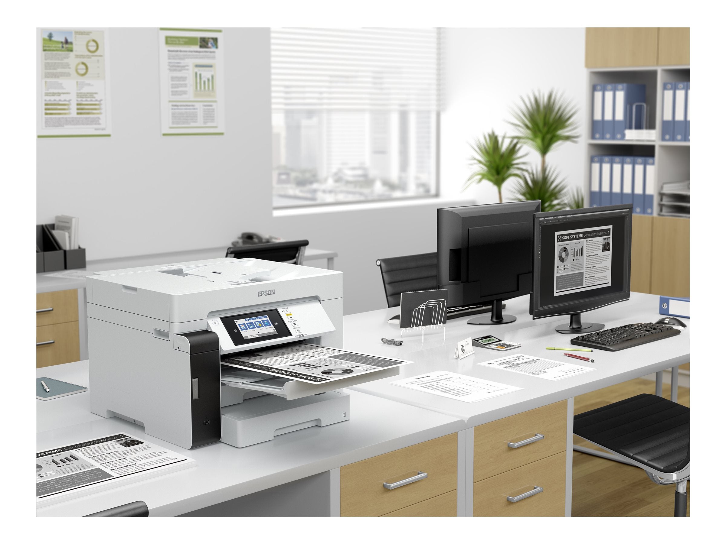 EPSON EcoTank Pro ET-M16685 MFP Mono - Vorderansicht