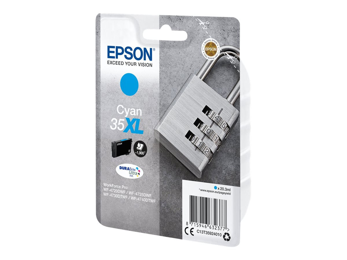 EPSON 2LB 35XL Ink Cyan 20.3ml Detailansicht